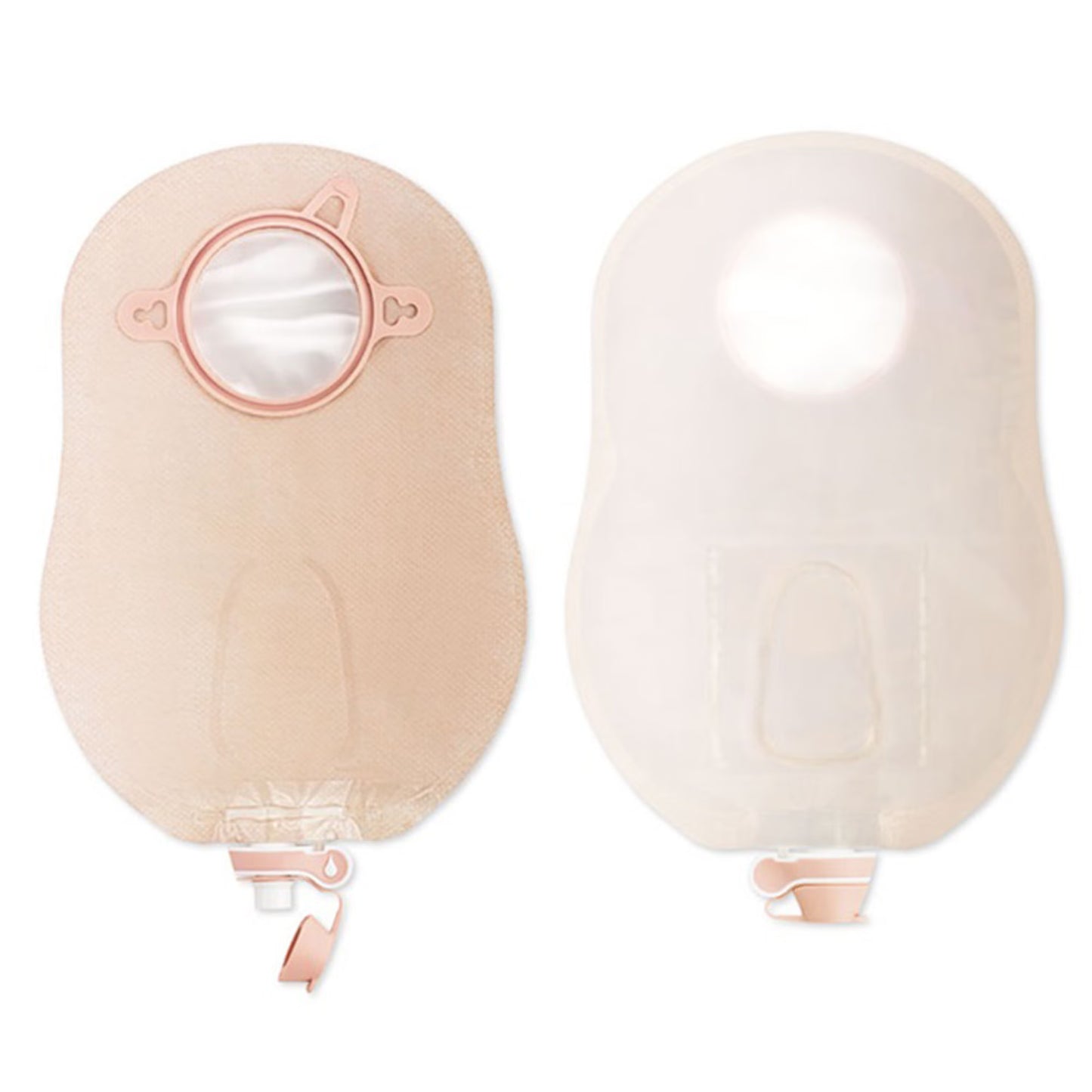 Urostomy Pouch New Image™ Two-Piece System 9 Inch Length 2-3/4 Inch Stoma Drainable.10 Pack