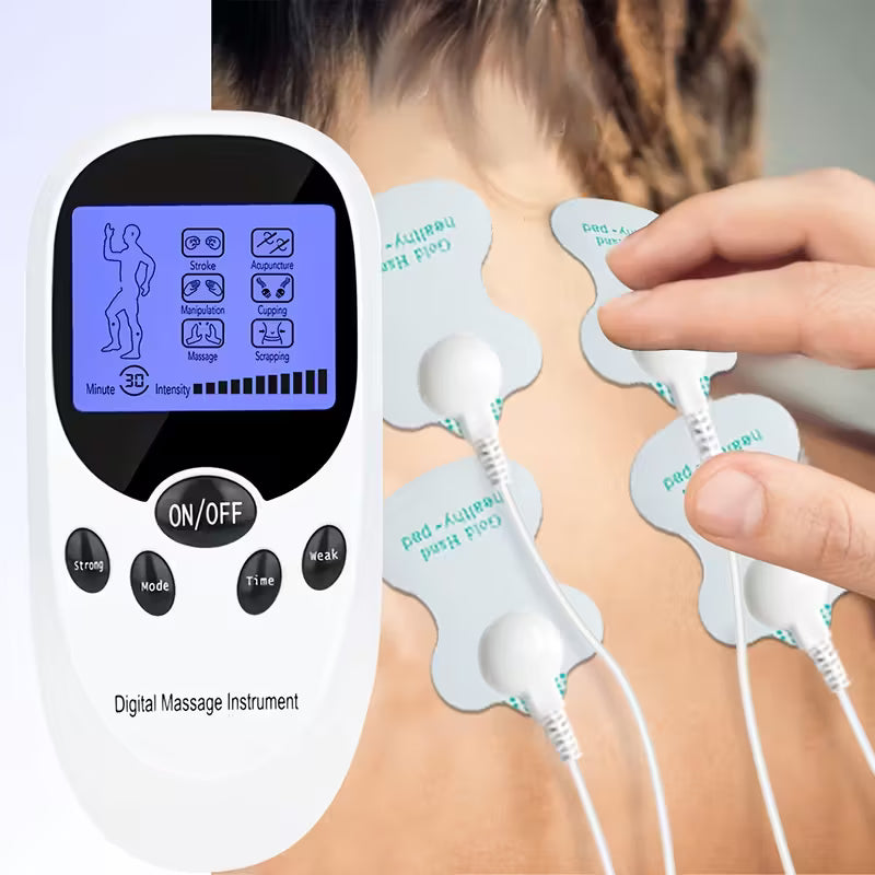 CESLIFF TENS + EMS Dual Channel Muscle Relief Pulse Massager