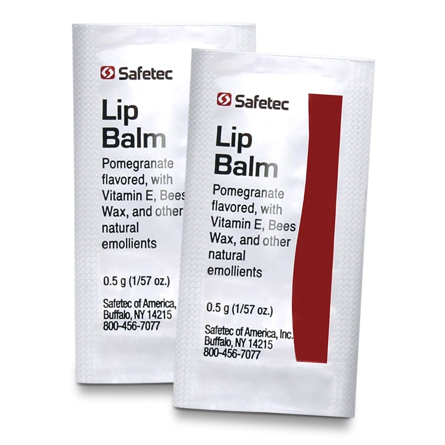 Lip Balm Safetec 0.5 Gram Individual Packet (144 packets)