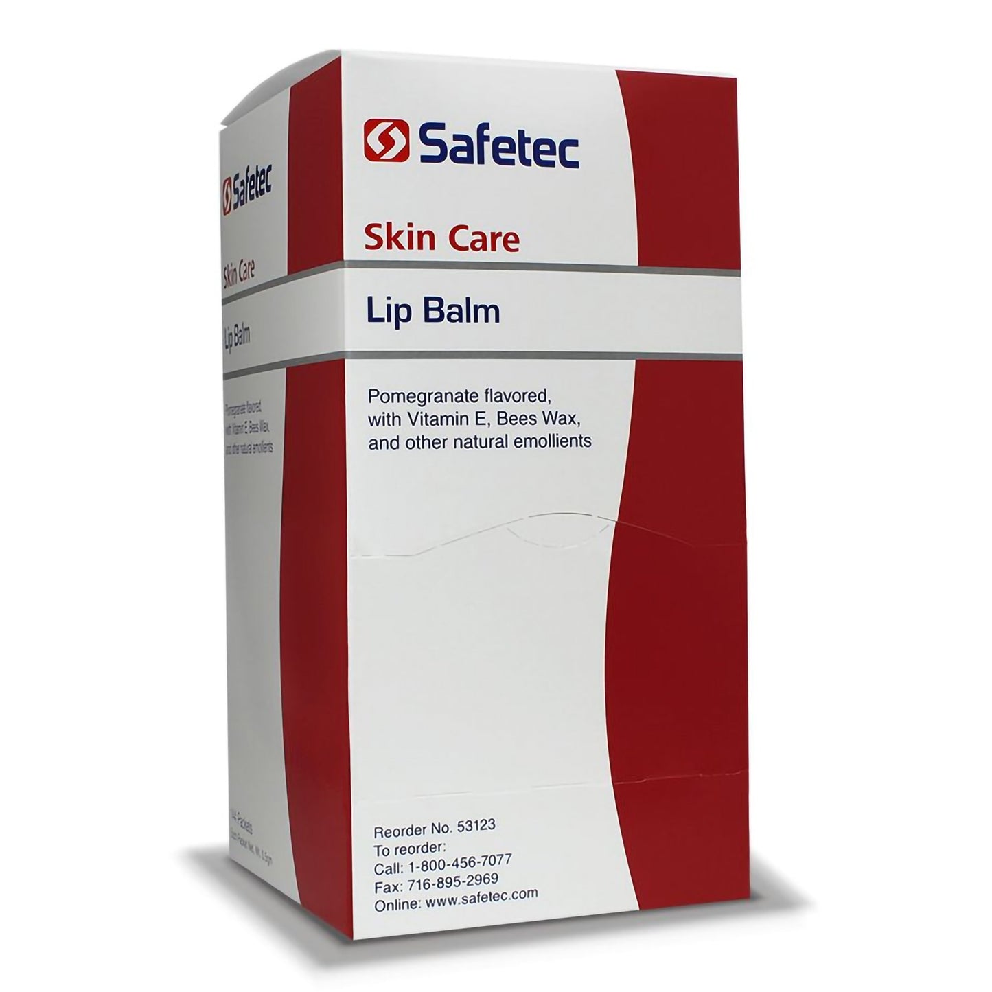 Lip Balm Safetec 0.5 Gram Individual Packet (144 packets)