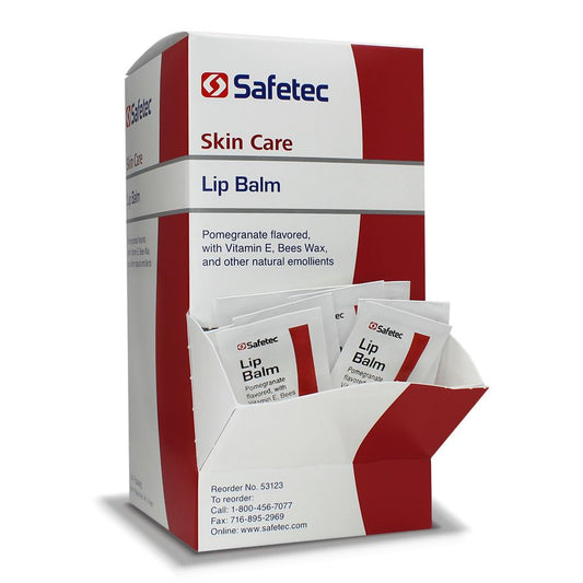 Lip Balm Safetec 0.5 Gram Individual Packet (144 packets)