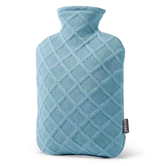 Fuzzy Hot Water Bottle with Soft Cover, Sweater,Hot Water Bags for Pain Relief 2Liter,Heat Pad,Hot and Cold Therapy,Menstrual,Bpa Free