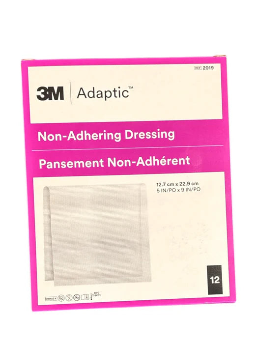 3M ADAPTIC Non-adhering Dressing 5" x 9" Box: 12 (1)