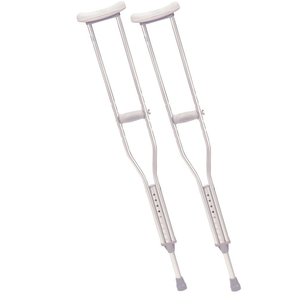 Aluminum Crutches with Accessories