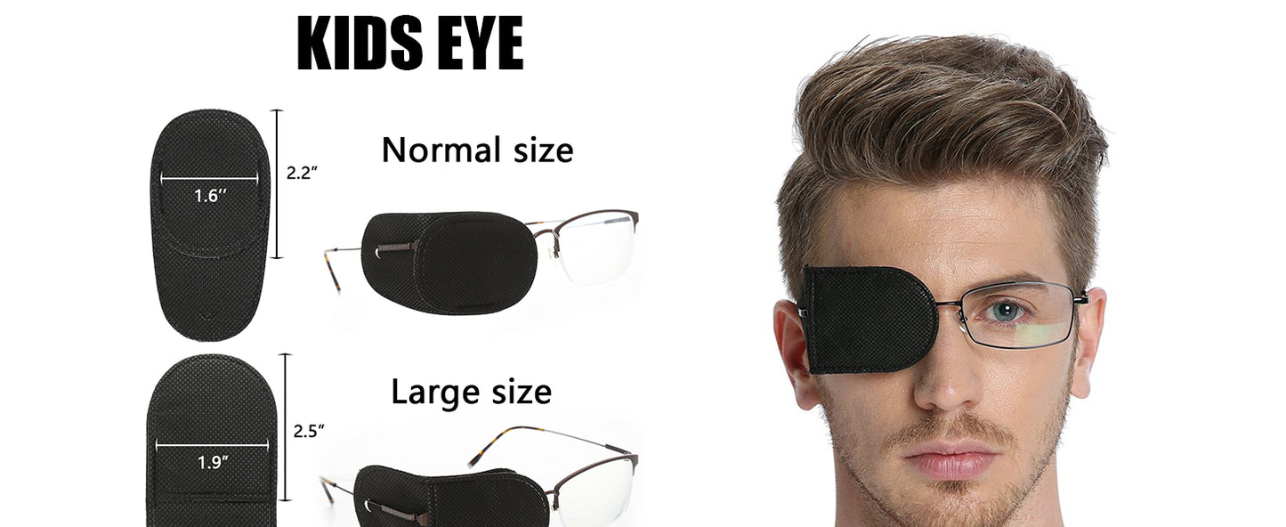 Eye Patches for Adults Kids Eye Patch for Glasses