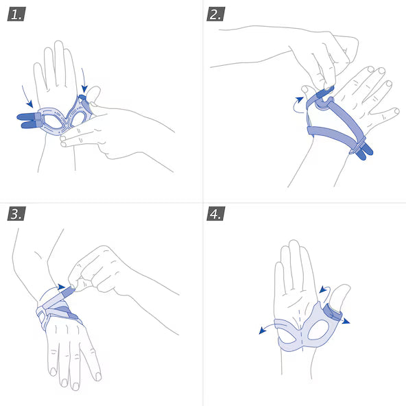 Actimove Rhizo Forte Thumb Right Large Black