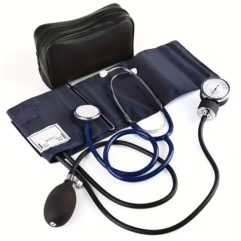 Professional Aneroid Sphygmomanometer with Stethoscope