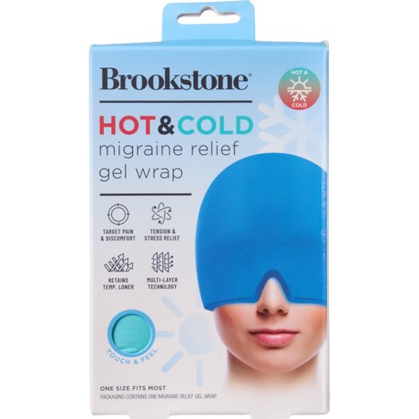 Brookstone Hot and Cold Migraine Relief Gel Wrap