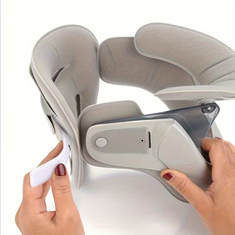 Neck Support Stretcher Designed for Comfort, Featuring Adjustable Height for Home Use to Alleviate Neck Pressure