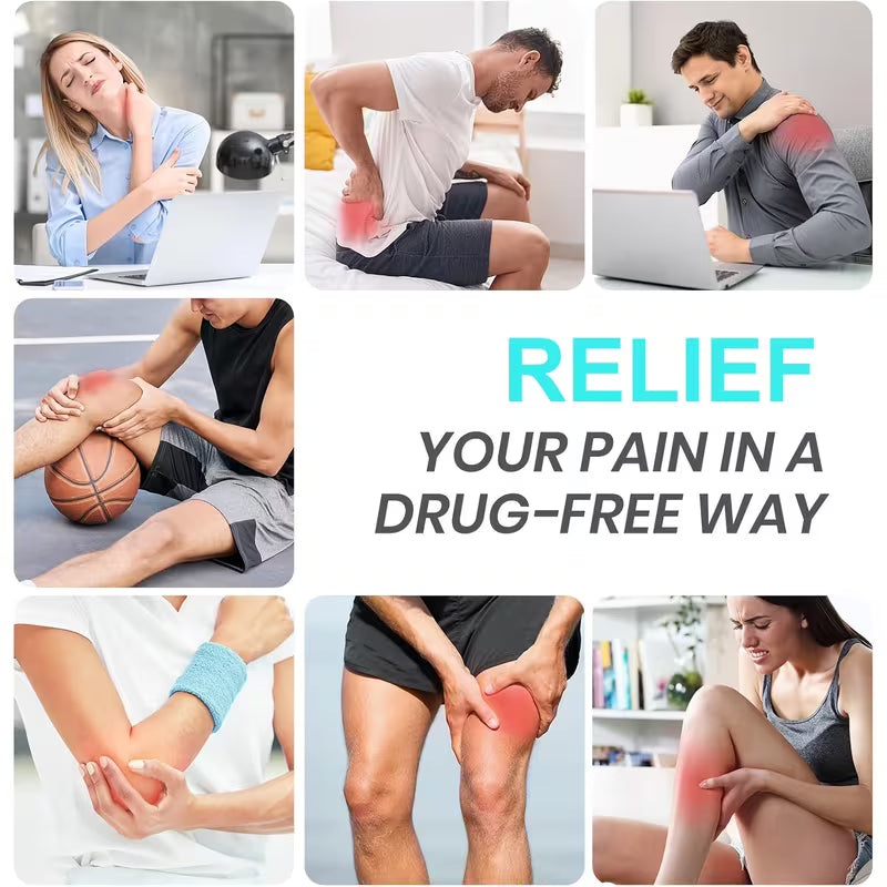 VICSAINTECK TENS + EMS Unit Muscle Massager — 16 Modes, 20 Intensity Levels