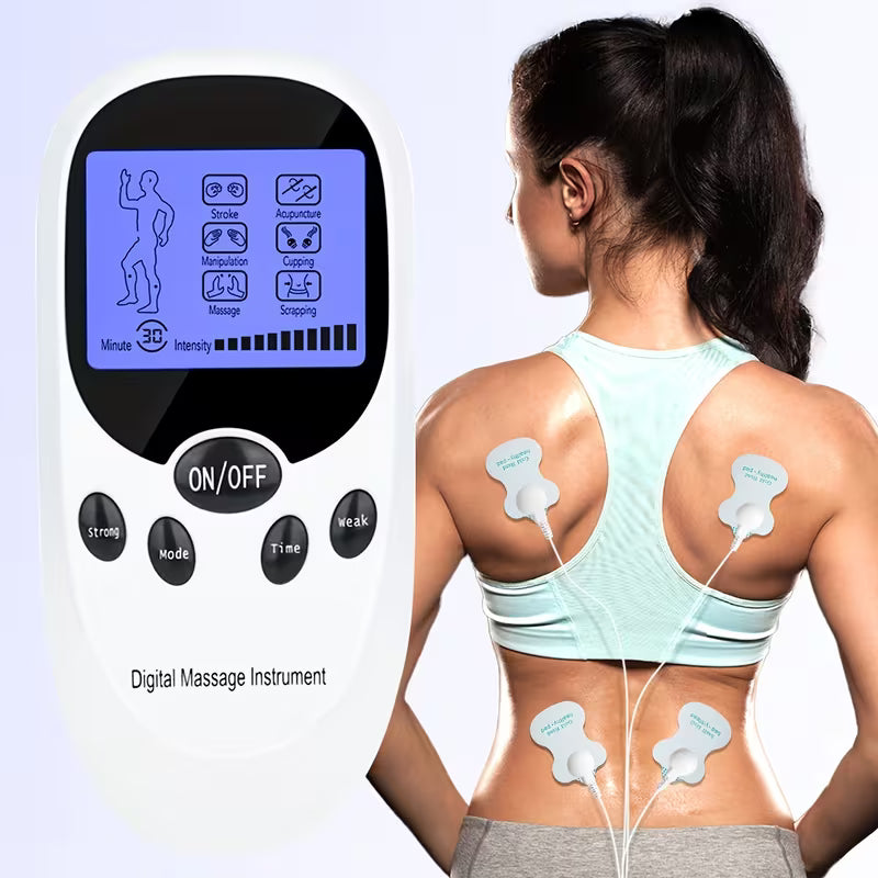 CESLIFF TENS + EMS Dual Channel Muscle Relief Pulse Massager