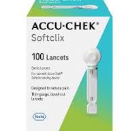 Accu-Chek Softclix Diabetes Lancets for Diabetic Blood Glucose Testing (Pack of 100)