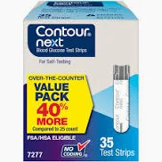 CONTOUR NEXT Blood Glucose Test Strips, 35 Count